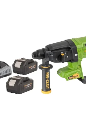 Procraft PHA40bb Marteau perforateur sans fil 20 V 2,6 J SDS plus Brushless + 1x batterie 2,0 Ah - sans chargeur Acheter Direct