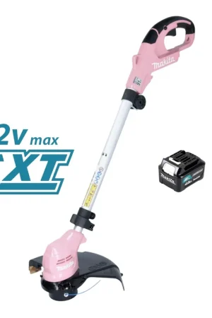Prix Choc Makita UR 100 DZP Coupe-bordures sans fil 12 V max. 260 mm rose Solo - sans batterie, sans chargeur