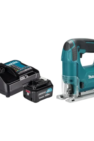 Bon Plan Makita JV 101 DSM1 Scie sauteuse sans fil 12 V max. 65 mm + 1x batterie 4,0 Ah + chargeur