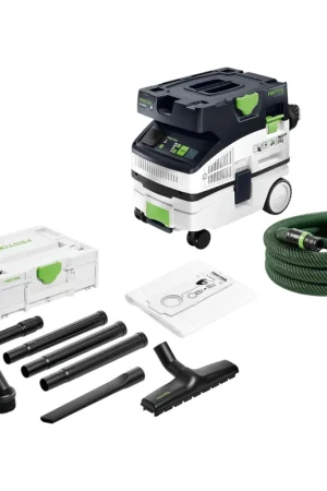 Achetez Aujourd'hui Festool CTL MINI I CLEANTEC Aspirateur mobile 1200 watts 10 l classe de poussière L ( 578311 ) + 7 pces Standard Kit de nettoyage ( 577257 )