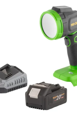 Procraft LL18bb Projecteur LED sans fil 20 V 300 lm + 1x batterie 4,0 Ah + chargeur Expédition Rapide