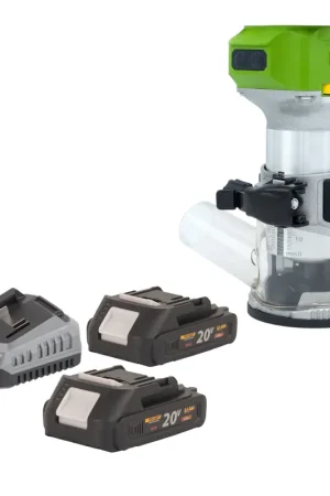 Nouveauté Procraft POB24bb Fraiseuse multifonctions sans fil 20 V 6 / 8 mm Brushless + 2x batterie 2,0 Ah + chargeur