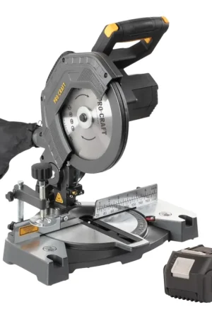 Prix Cassé Procraft PGS20bb Scie à onglets sans fil 20 V 210 mm Brushless + 1x batterie 4,0 Ah - sans chargeur