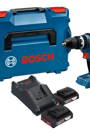 Prix Bas Bosch GSB 18V-65 Professional Perceuse-visseuse à percussion sans fil 18 V 65 Nm ( 06019N3300 ) Brushless Solo - sans batterie, sans chargeur