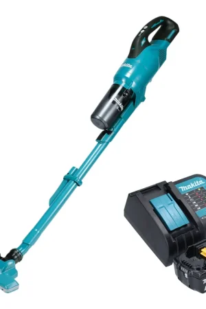 Bon Plan Makita DCL 286 FSF Aspirateur à batterie 18 V 0,25 l Brushless + 1x batterie 3,0 Ah + chargeur
