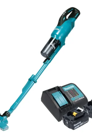 Expédié Aujourd'hui Makita DCL 286 FSM2 Aspirateur à batterie 18 V 0,25 l Brushless + 2x batterie 4,0 Ah + chargeur
