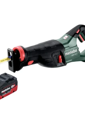 Haute Qualité Scie sabre sans fil Metabo SSEP 18 LT 18 V 32 mm + 1 batterie LiHD 5,5 Ah - sans chargeur