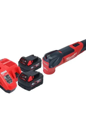 Milwaukee M18 FMT-402 Outil multifonctions sans fil 18 V Brushless + 2x batterie 4,0 Ah + chargeur Populaire