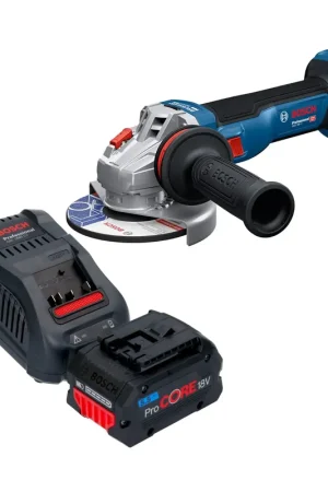 Bosch GWS 18V-11 Professional Meuleuse angulaire sans fil 18 V 125 mm + 1x batterie ProCORE 5,5 Ah + chargeur Paiement Sécurisé