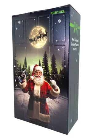 Festool Adventskalender 2025 ( FT71234 ) – 24 Türchen voller Werkzeug, Überraschungen und Fanliebe Réduction