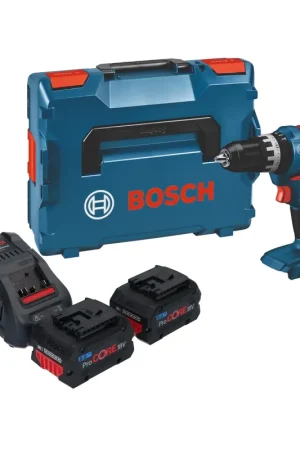 Quantité Limitée Bosch GSB 18V-25 Professional Perceuse-visseuse à percussion sans fil 18 V 56 Nm + 2x batterie ProCORE 8,0 Ah + chargeur + L-Boxx