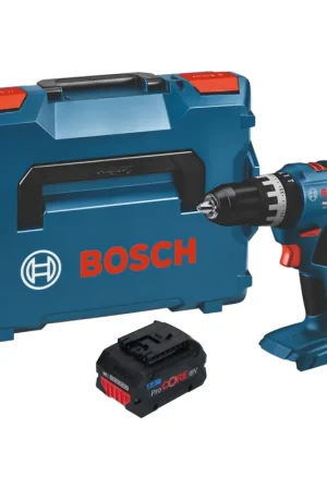 Quantité Limitée Bosch GSB 18V-25 Professional Perceuse-visseuse à percussion sans fil 18 V 56 Nm + 1x batterie ProCORE 8,0 Ah + L-Boxx - sans chargeur
