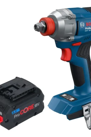 Usine Directe Bosch GDX 18V-285 Professional Visseuse à chocs sans fil 18 V 285 Nm 1/4'' Brushless + 1x batterie ProCORE 8,0 Ah - sans chargeur