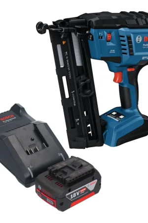 Bosch GNH 18V-64-2 M Professional Cloueur à bois sans fil 18 V 1,6 x 32 - 64 mm + 1x batterie 5,0 Ah + chargeur Meilleure Vente
