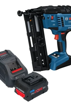 Soldes Bosch GNH 18V-64-2 M Professional Cloueur à bois sans fil 18 V 1,6 x 32 - 64 mm + 1x batterie ProCORE 5,5 Ah + chargeur
