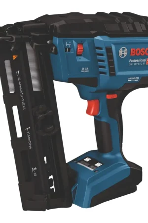 Remise Bosch GNH 18V-64-2 M Professional Cloueur à bois sans fil 18 V 1,6 x 32 - 64 mm ( 0601482000 ) Solo - sans batterie, sans chargeur