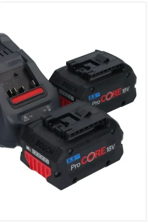 Achetez Aujourd'hui Kit de démarrage Bosch 2x batterie ProCORE 18 V 5,5 Ah Professional + chargeur GAL 1880 CV ( 1600A0214C )