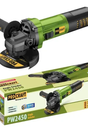 Prix Promo Procraft PW2450 Meuleuse d'angle 1300 watts 125 mm Brushless