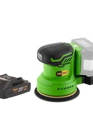 Expédié Aujourd'hui Procraft PX20BLbb Ponceuse excentrique sans fil 20 V 125 mm Brushless + 1x batterie 2,0 Ah - sans chargeur