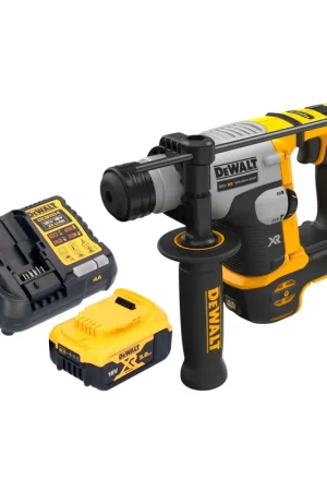 Marteau perforateur sans fil DeWalt DCH 172 P1 18 V 1,4 J SDS plus Brushless + 1 batterie 5,0 Ah + chargeur Remise
