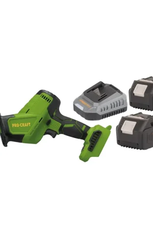 Top Vente Procraft PSS36bb Scie sabre sans fil Recipro 20 V Brushless + 2x batterie 4,0 Ah + chargeur