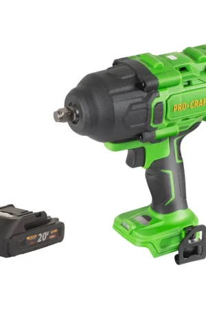 Commander Vite Procraft PWA80bb Clé à choc sans fil 20 V 1600 Nm 1/2" Brushless + 1x batterie 2,0 Ah - sans chargeur