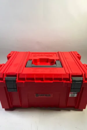 Produit De Marque Qbrick System PRO Toolbox 2.0 RED ULTRA HD Custom Mallette à outils 450 x 260 x 240 mm 19 l empilable IP54 avec 3 compartiments et plateau de rangement