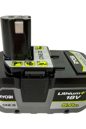 Ryobi RB1850X Batterie 18 V 5,0 Ah / 5000 mAh Li-Ion ONE+ ( 5133005287 ) avec indicateur de charge Acheter Direct