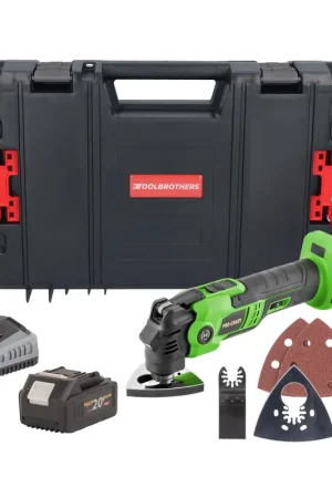 Acheter Direct Procraft PMT22bb Outil multifonctionnel sans fil 20 V Brushless + 1x batterie 4,0 Ah + chargeur + boîte à outils RHINO