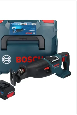 Seulement Aujourd'hui Bosch GSA 18V-28 Scie sabre sans fil 18 V BITURBO Brushless + 2x batterie ProCORE 5,5 Ah + chargeur + L-Boxx ( 06016C0003 )