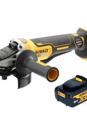 Top Vente DeWalt DCG 406 N Meuleuse d'angle sans fil 18 V 125 mm Brushless + 1x batterie 4,0 Ah - sans chargeur