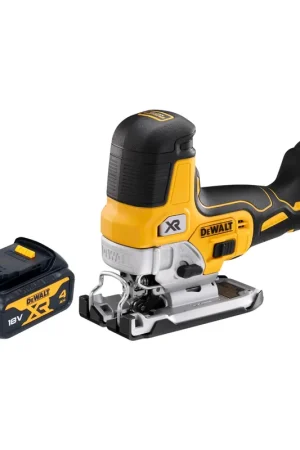 DeWalt DCS 335 N Scie sauteuse sans fil 18 V 135 mm Brushless + 1x batterie 4,0 Ah - sans chargeur Meilleur Choix