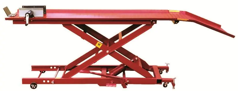 Table Élévatrice Moto 450 Kg Bon Plan