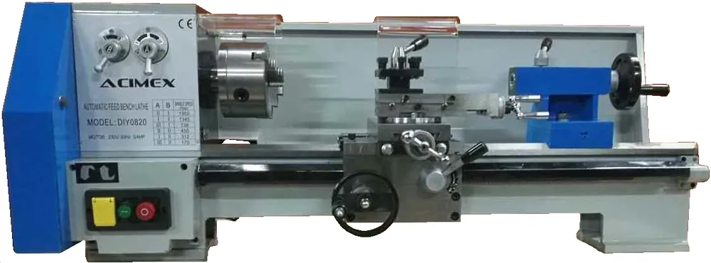Nouveauté Tour à Métaux Entre-pointes 520mm Sans Établi Moteur 750W