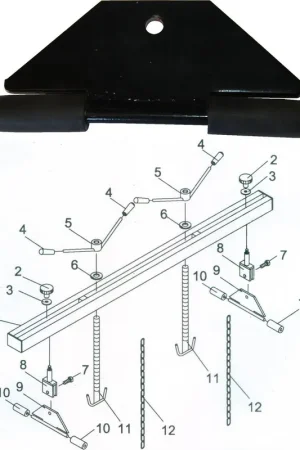 Support De Rechange Pièces N°9-10 Pour SD1701 Produit De Marque
