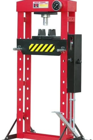 Soldes Presse Hydraulique D'atelier 20T Manuelle 2 Vitesses