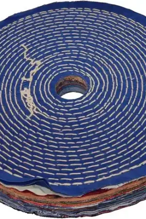 Disque De Polissage En Tissu Couleur Cousu Spirale 255 mm Authentique