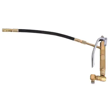 Pistolet De Graissage Pneumatique 1/4 Pouce Flexible Agrafe Expédition Rapide