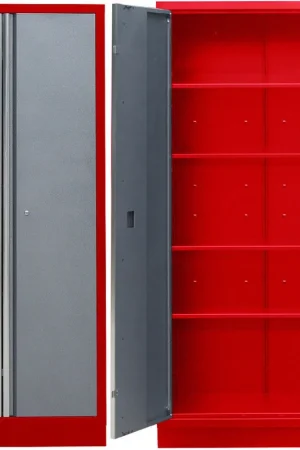 Armoire D'atelier 2 Portes 4 Étagères Réduction