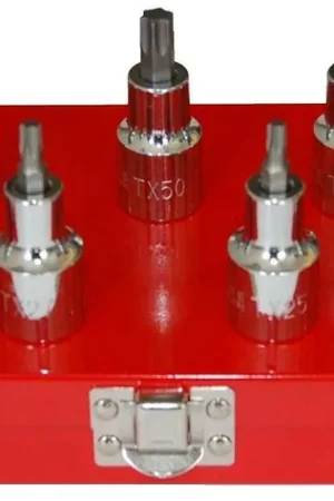 Coffret 9 Douilles 1/2" Embout Torx Mâle Promotion Saisonnière