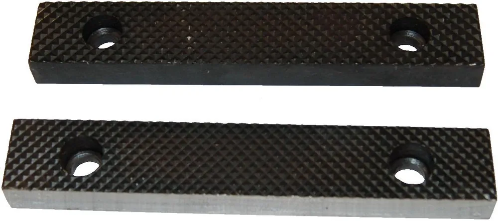Bon Marché Jeu 2 Mors Acier De Rechange Pour Étau 125mm AC133-5
