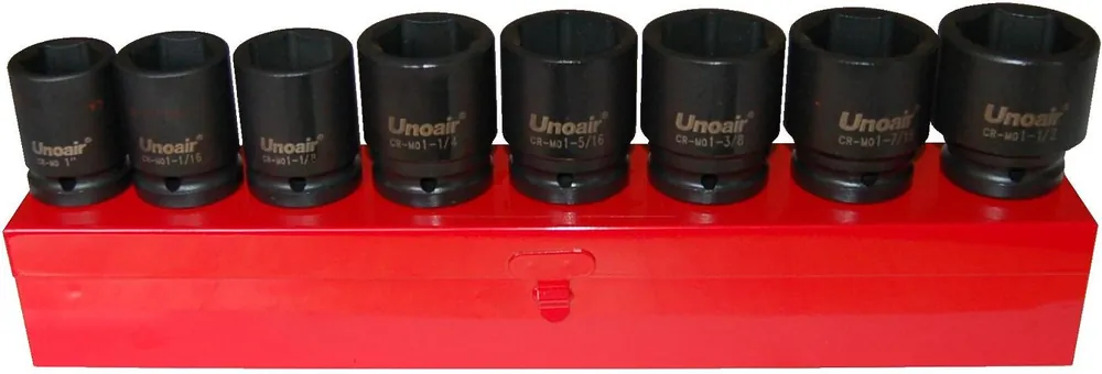 Coffret 8 Douilles à Choc 3/4" CrMo En Pouce Soldes