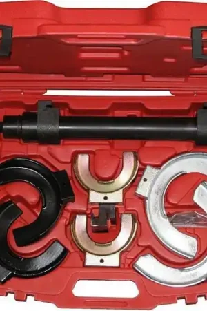 Coffret Compresseur De Ressort Mécanique Avec 3 Paires De Coupelles Bon Marché
