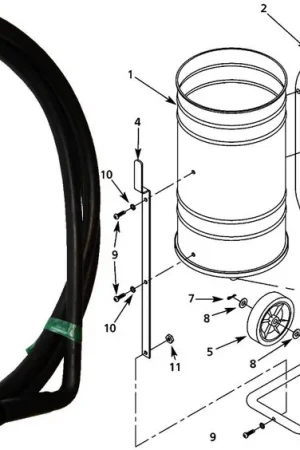 Tuyau De Rechange Pour Abrasif Pour XH-90SFSB, Pièce N°12 Populaire