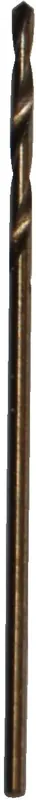 Top Vente Foret Métaux D.1,0 mm HSS M35 Cobalt 5% DIN338 Cylindrique à L'unité