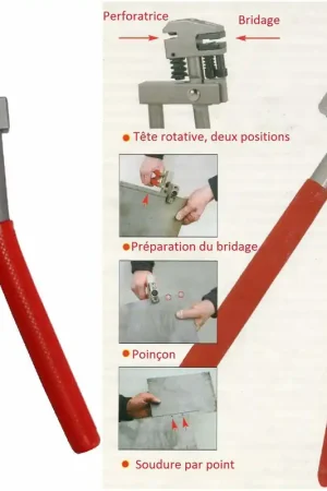 Offre Du Jour Pince à Soyer 2 Positions à Poinçonner Et Plier