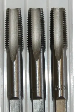 Prix Réduit Jeu De 3 Tarauds à Main 1/8" NPT 27 HSS