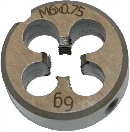Remise Filière Ronde M6x0,75
