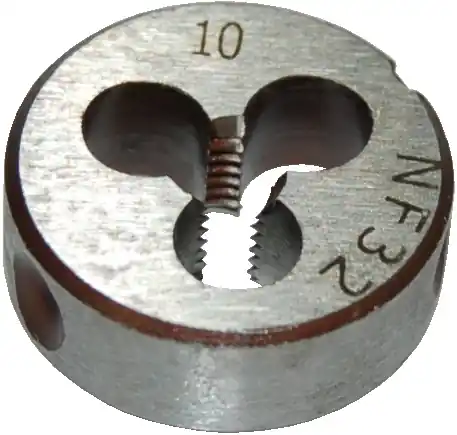 Authentique Filière Ronde En Pouce N°10 UNF 32 HSS