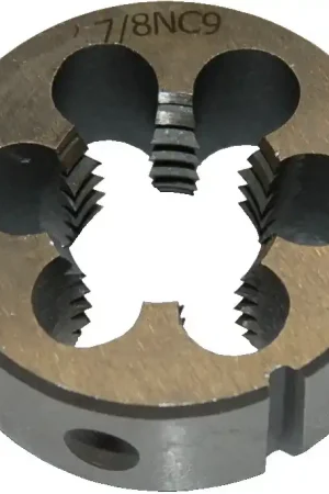 Filière Ronde En Pouce 7/8" UNC 9 HSS Usine Directe